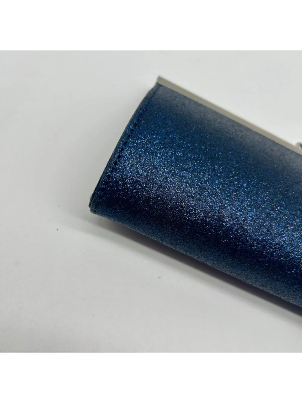 I.N.C. International Concepts Navy Blue Fabric Evening Clutch